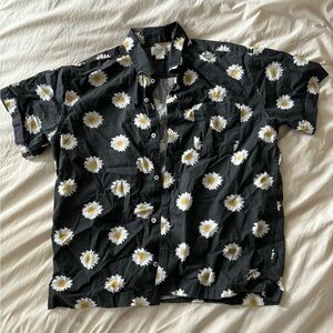 Obey Daisy Button Down